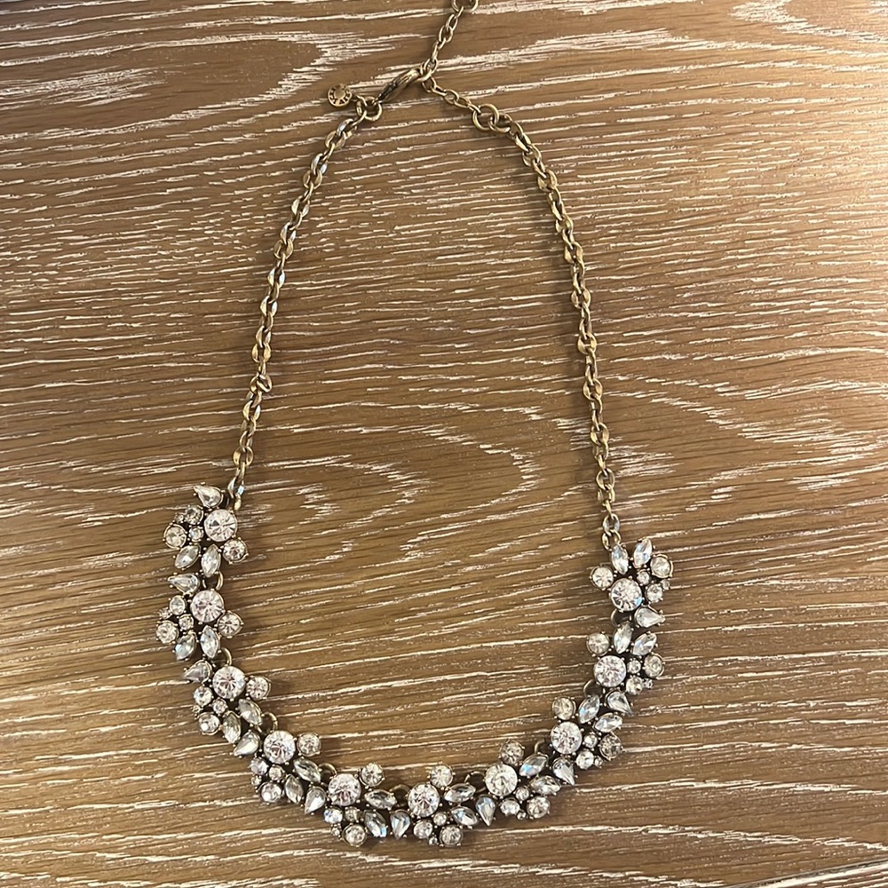 J. Crew Chunky Rhinestone Necklace